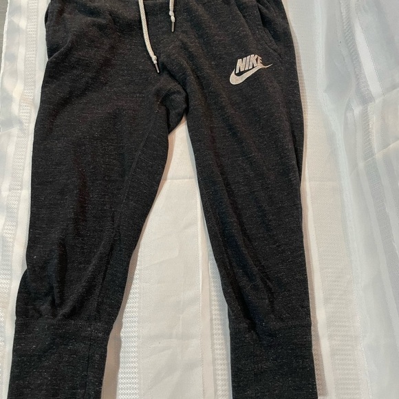 Nike Other - Nike Black Joggers with White Logo